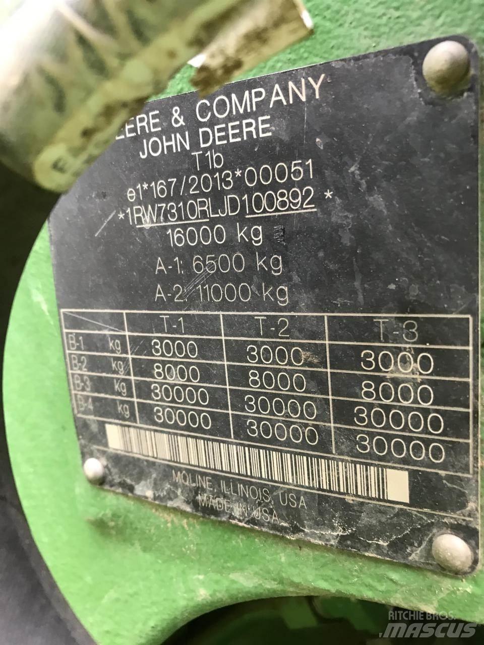 John Deere 7310R Traktoren