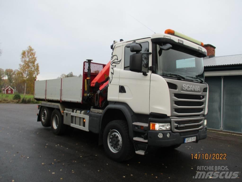 Scania G490cb6x4*4 Kranwagen