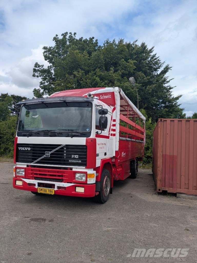 Volvo F 10 Pritschenwagen/Pritschenwagen mit Seitenklappe