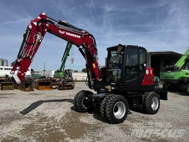 Yanmar B 95W Mobilbagger