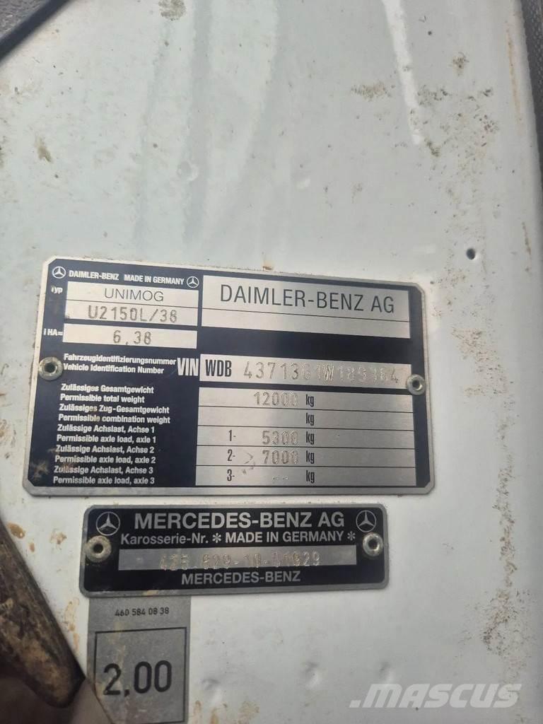 Unimog u 2150l38 Oberflächenbohrgeräte