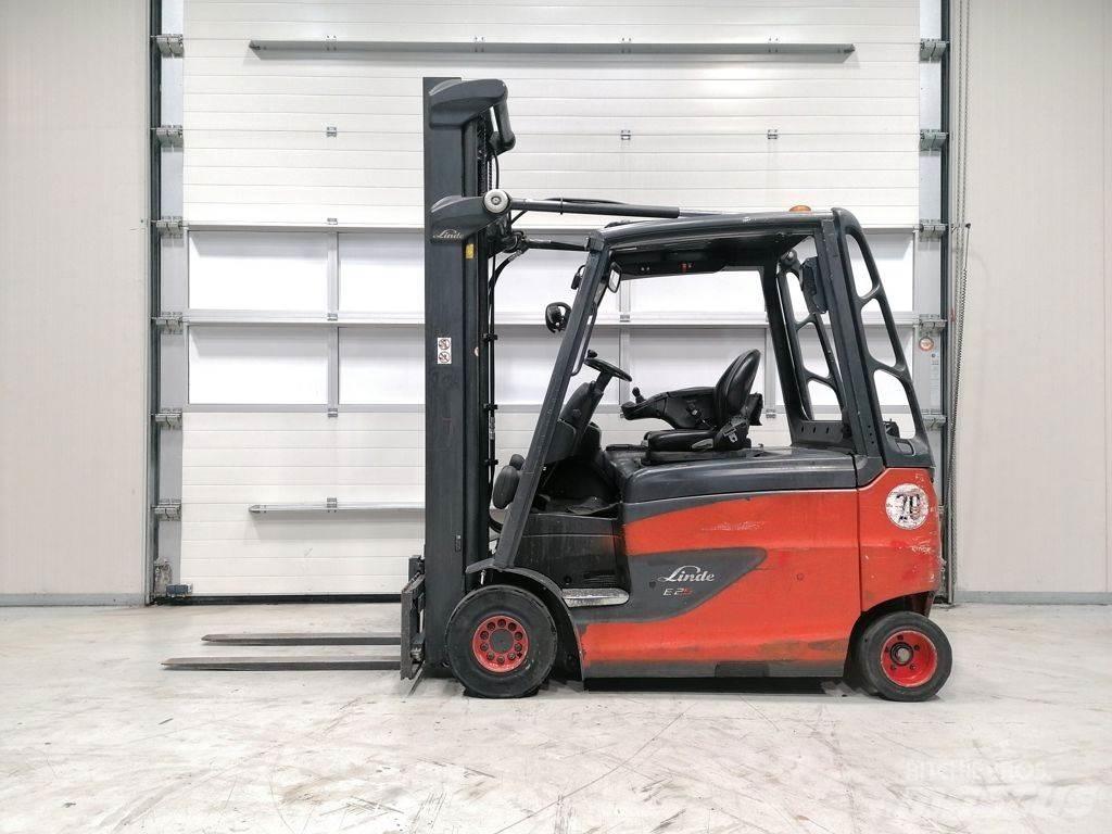 Linde E25HL-01/600 Elektro Stapler
