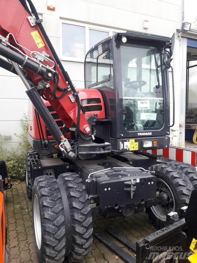 Yanmar B75W Mobilbagger