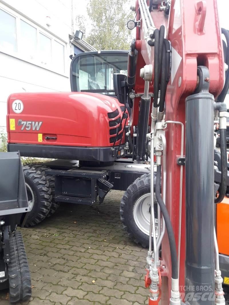 Yanmar B75W Mobilbagger
