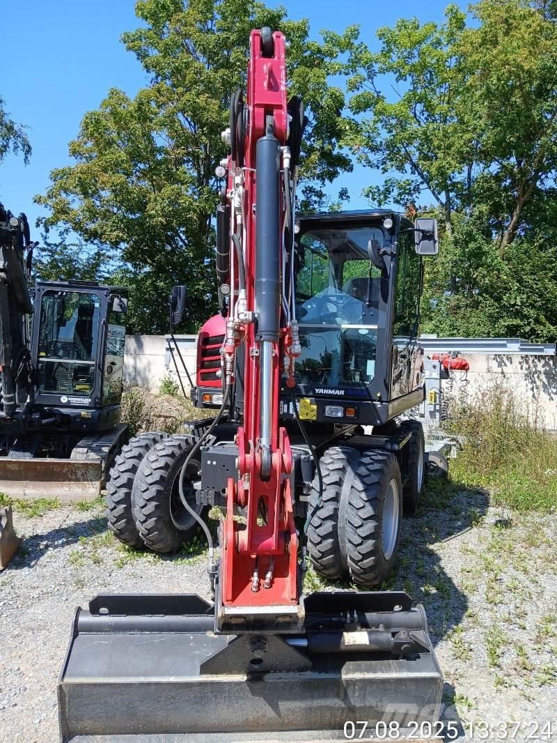 Yanmar B75W Mobilbagger