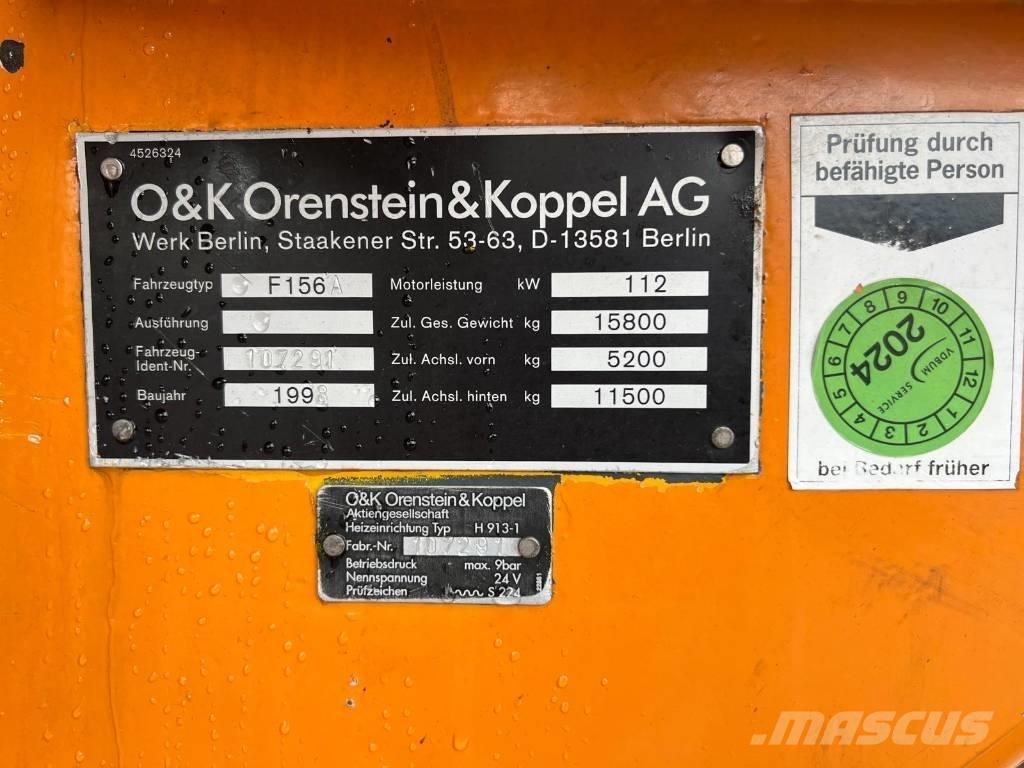 O&K F 156 A Grader