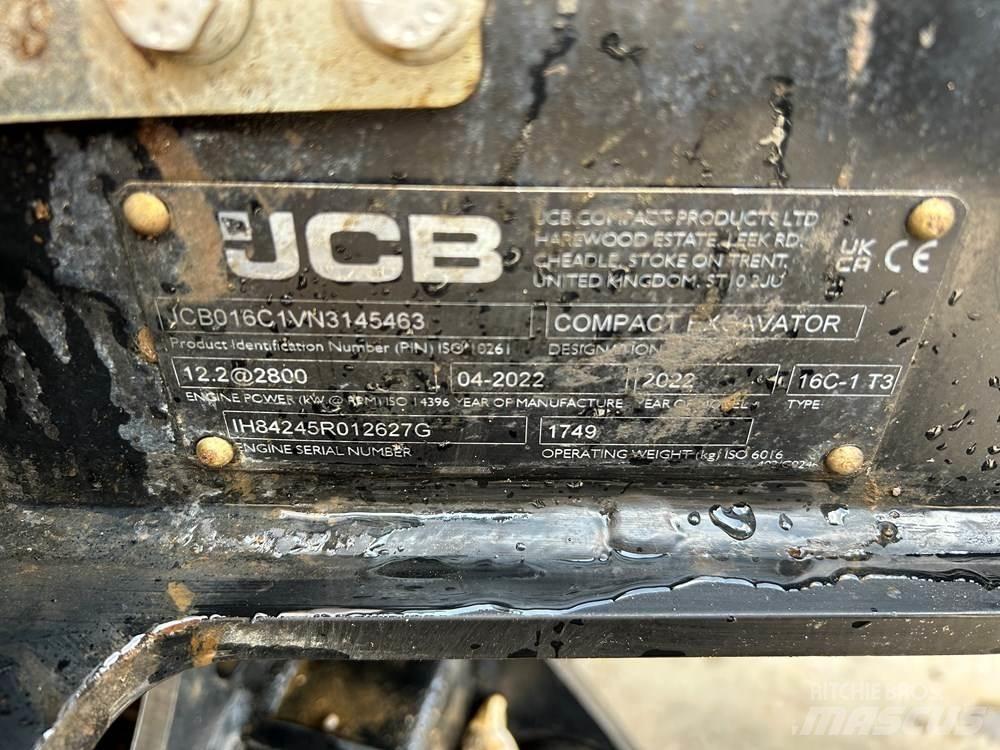 JCB 16C-1 Minibagger < 7t