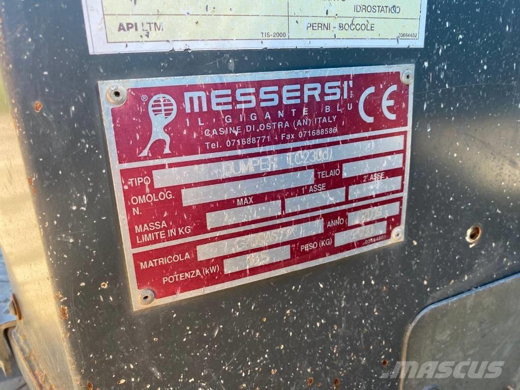 Messersi tc230d Raupendumper