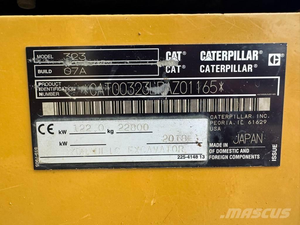 CAT 323 07A Raupenbagger