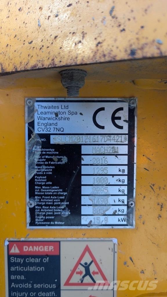 Thwaites 1 ton Minidumper