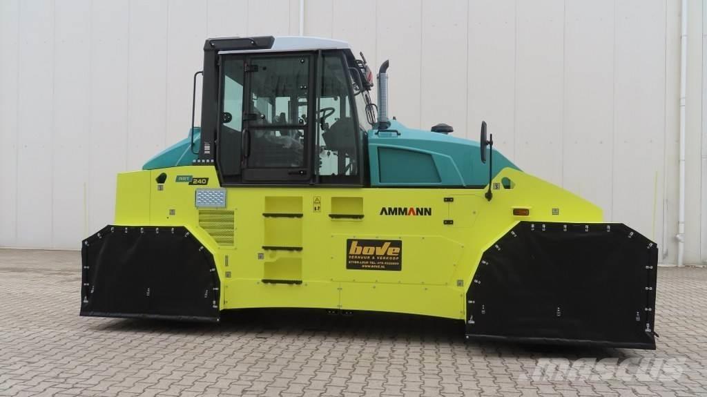 Ammann ART 240 Gummiradwalzen