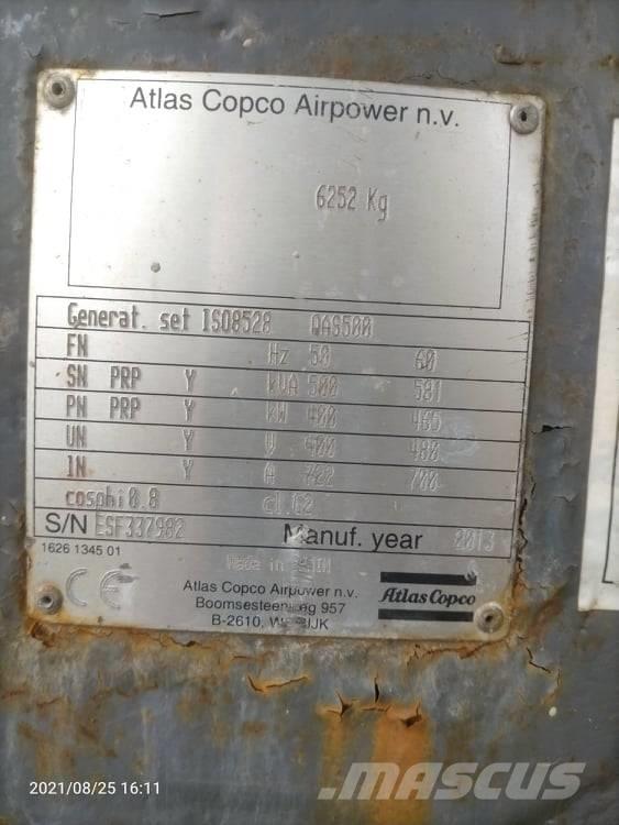 Atlas Copco QAS 500 Diesel Generatoren