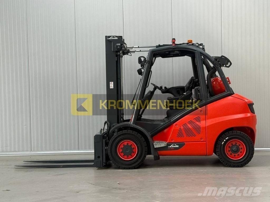 Linde H 45 T-02 Gas Stapler