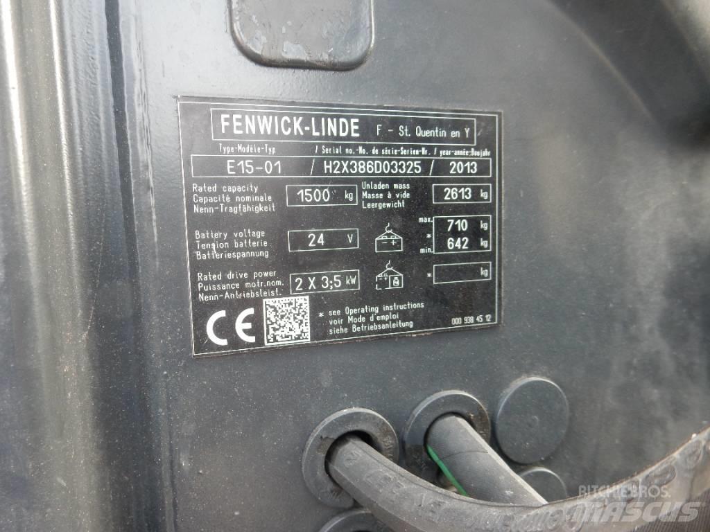 Linde E 15 Elektro Stapler