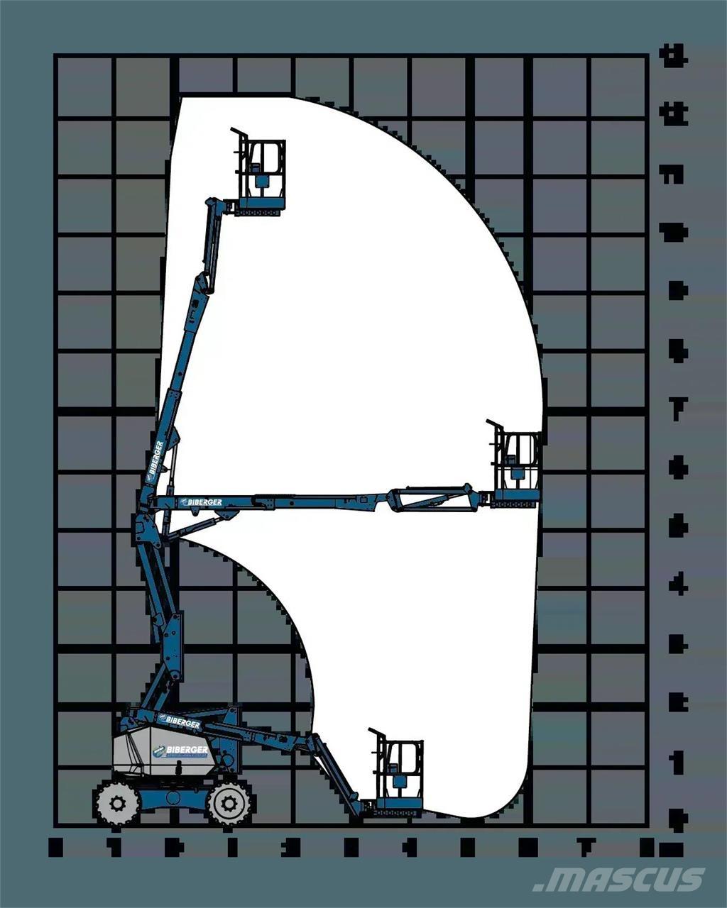 JLG H340AJ Gelenkteleskoparbeitsbühnen