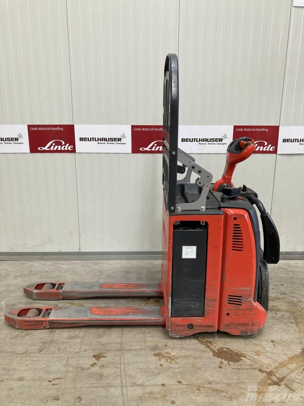 Linde T20AP kurz Niedergabelstapler
