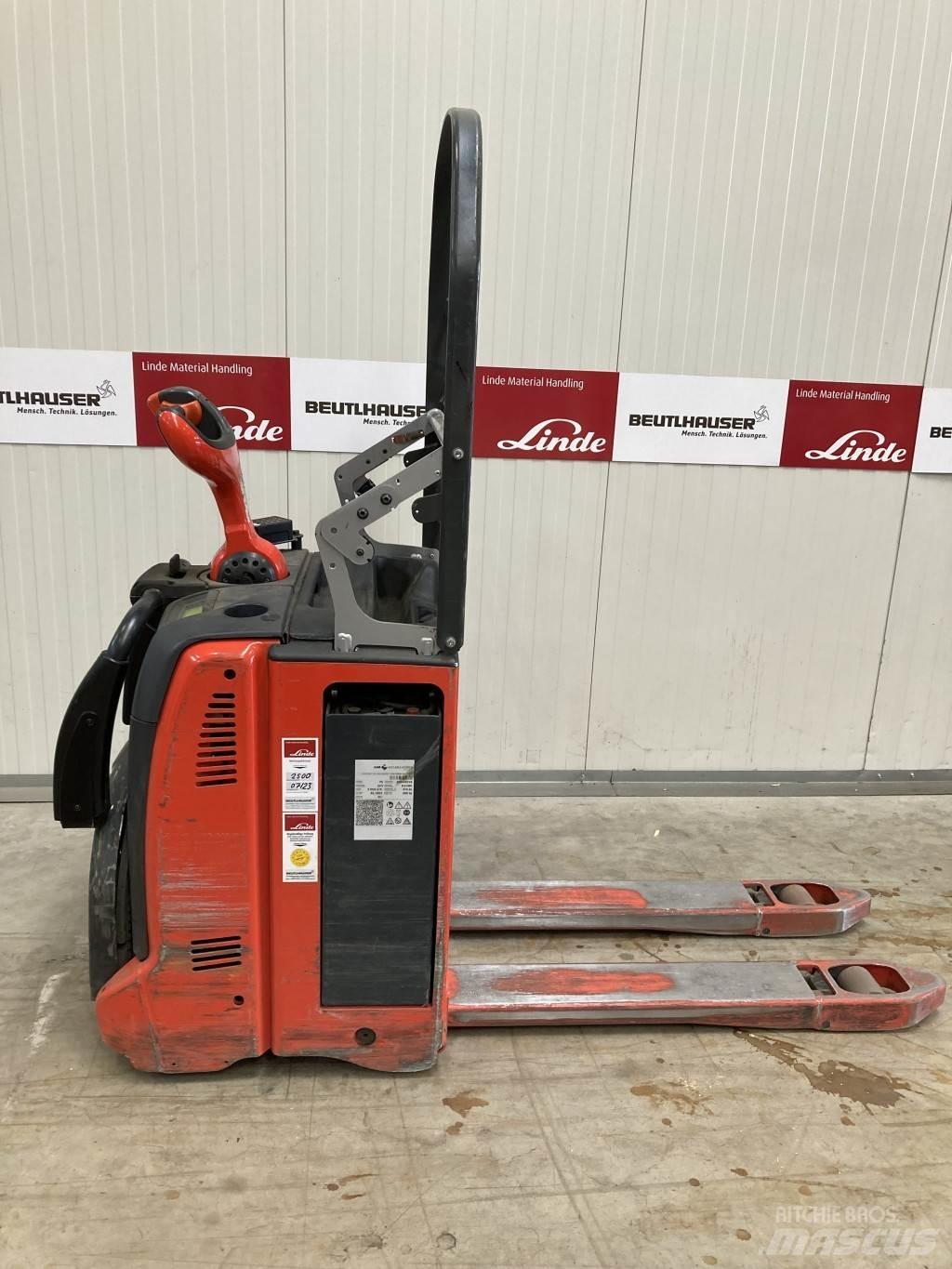 Linde T20AP kurz Niedergabelstapler