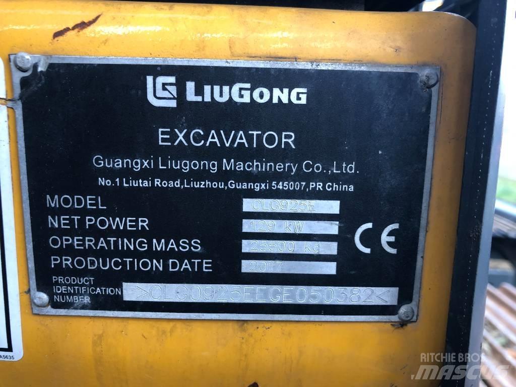 LiuGong 925E Raupenbagger