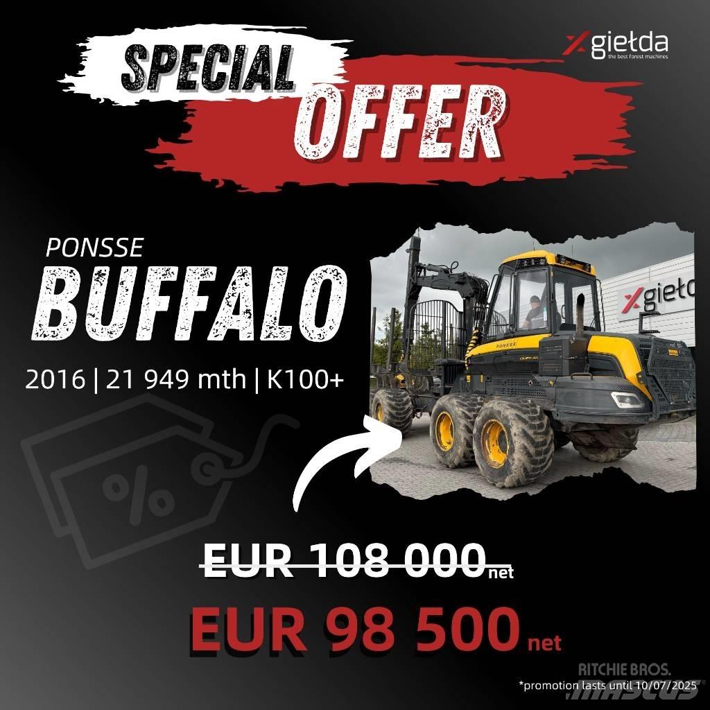 Ponsse Buffalo Forwarder