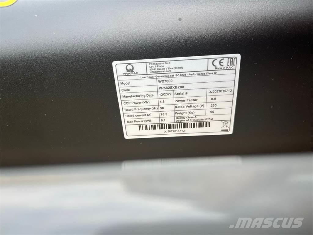 Pramac WX7000 Andere Generatoren