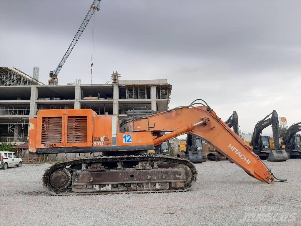 Hitachi ZX 670 LC H Raupenbagger
