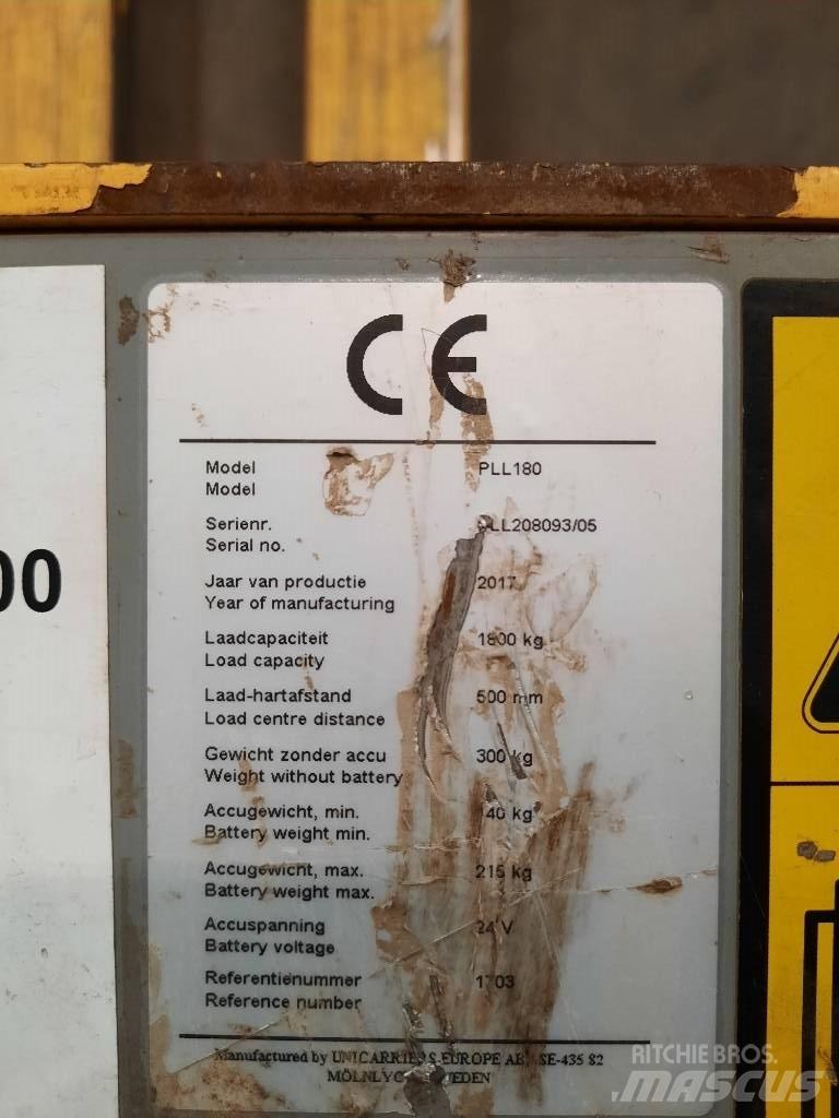UniCarriers PLL180 Niedergabelstapler