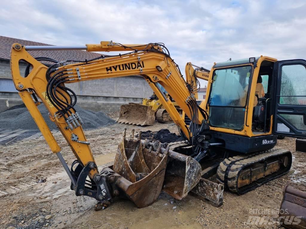 Hyundai R60CR-9A Minibagger < 7t