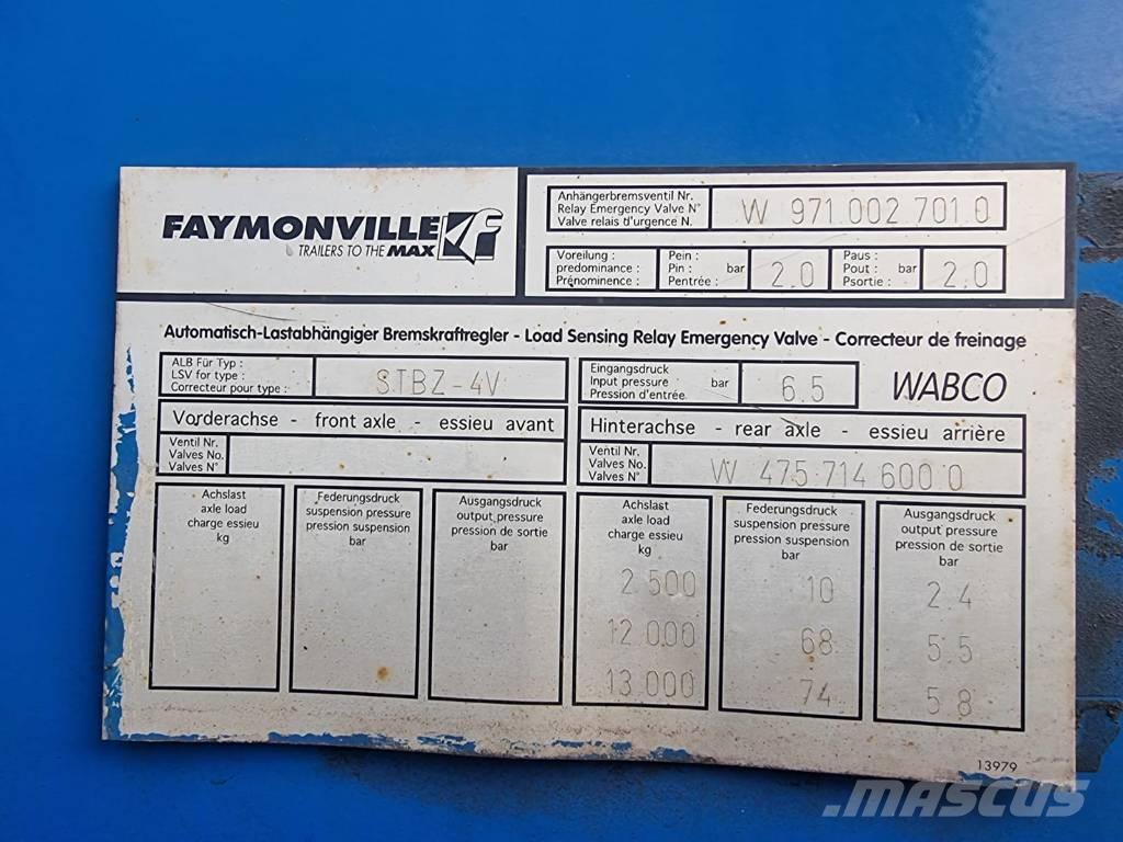 Faymonville STBZ-6VA Kippauflieger