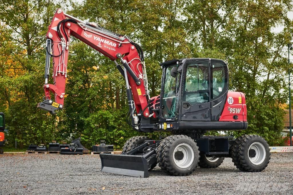 Yanmar B95W Mobilbagger