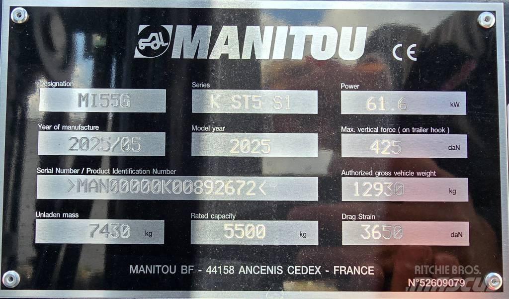 Manitou MI 55 G Gas Stapler