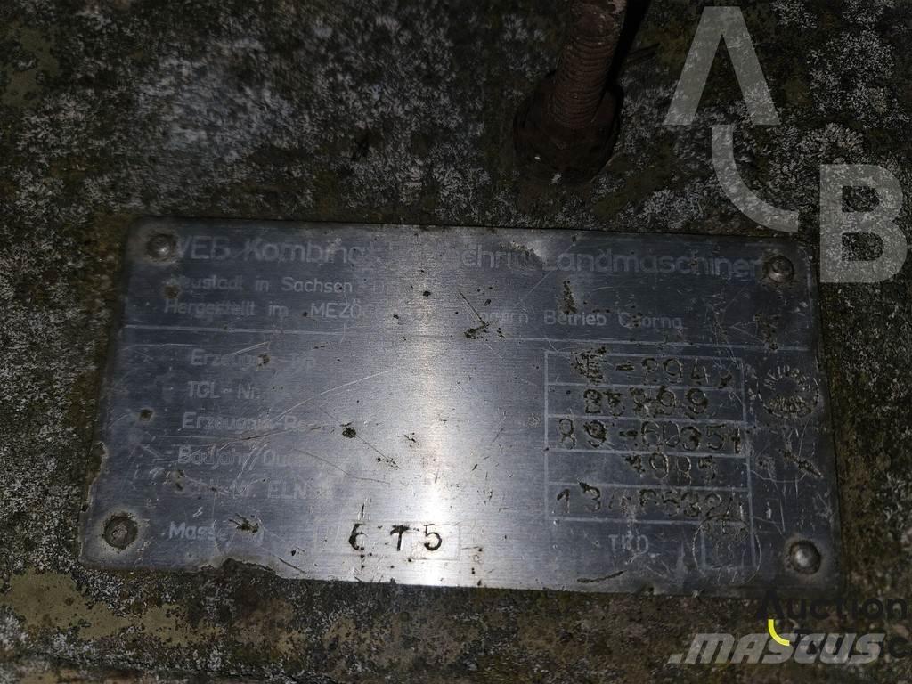 Fortschritt E281C Feldhäcksler