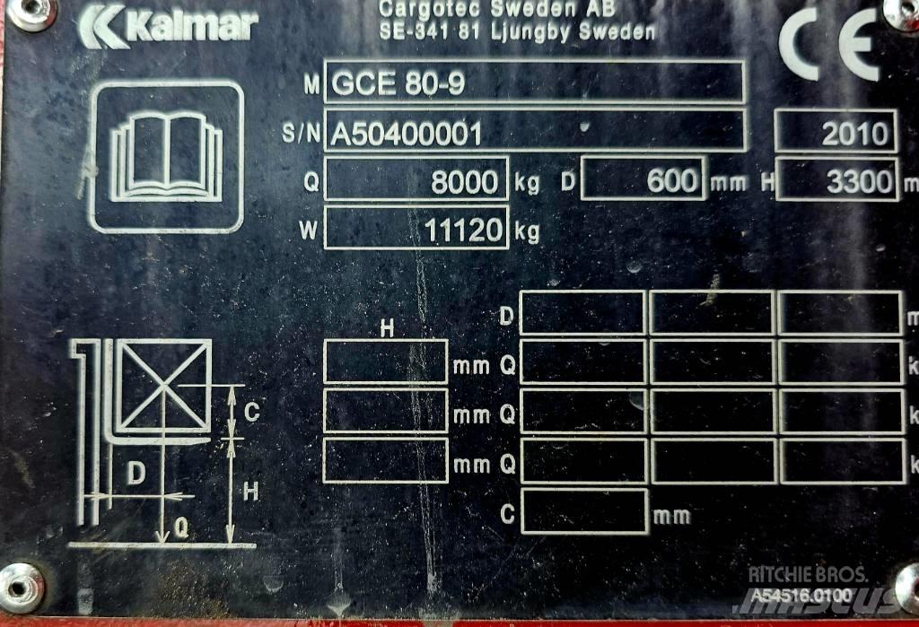 Kalmar GCE 80-9 Gas Stapler