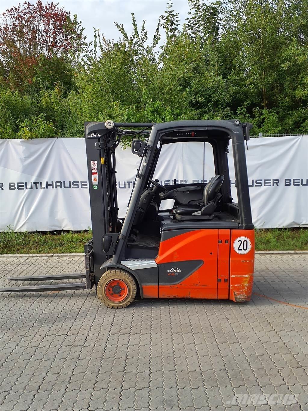 Linde E16 Elektro Stapler
