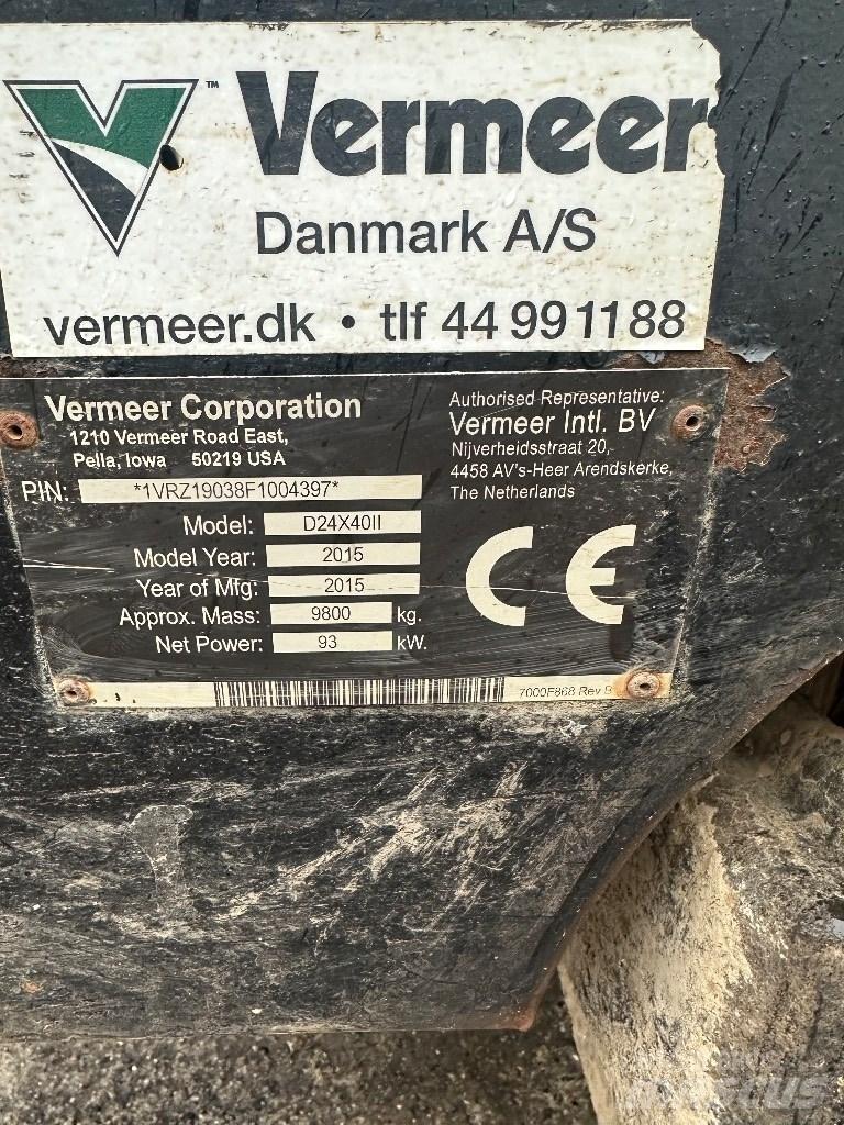 Vermeer D24x40II Horizontale Richtungsbohrgeräte