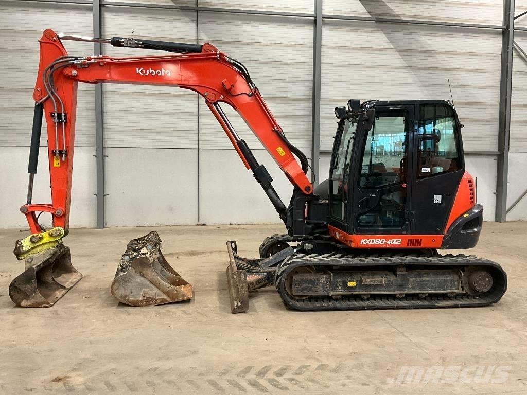 Kubota KX 080-4 A 2 Midibagger  7t - 12t