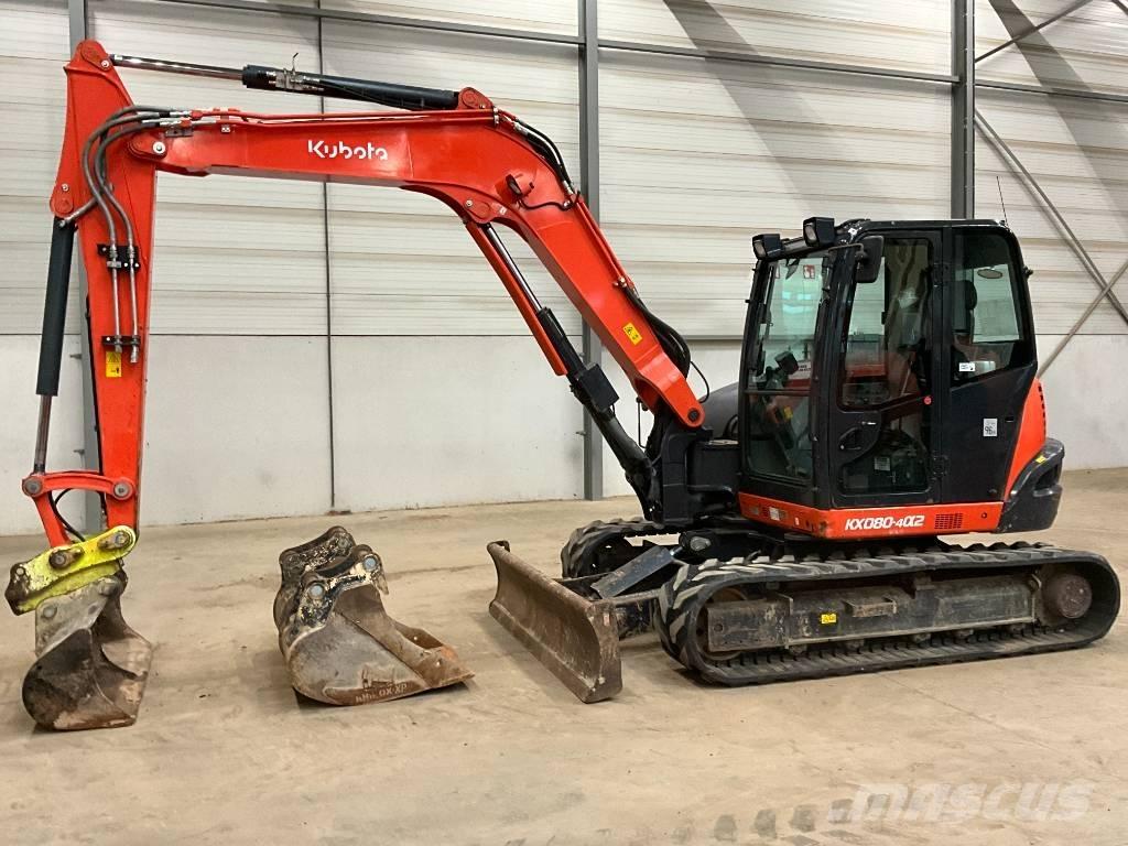 Kubota KX 080-4 A 2 Midibagger  7t - 12t