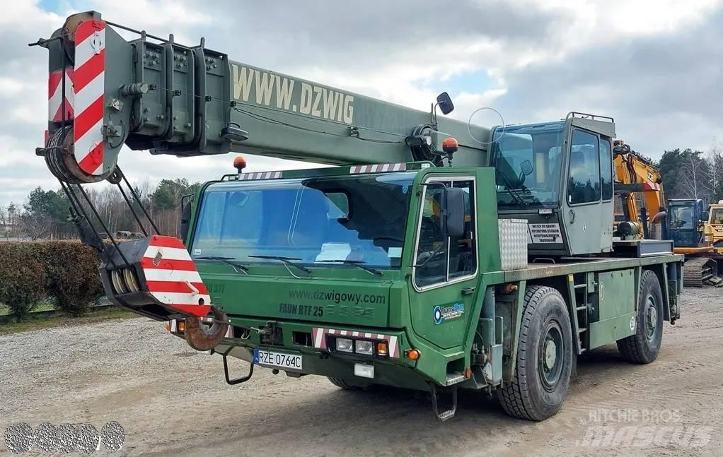 Faun RTF-25 All-Terrain-Krane