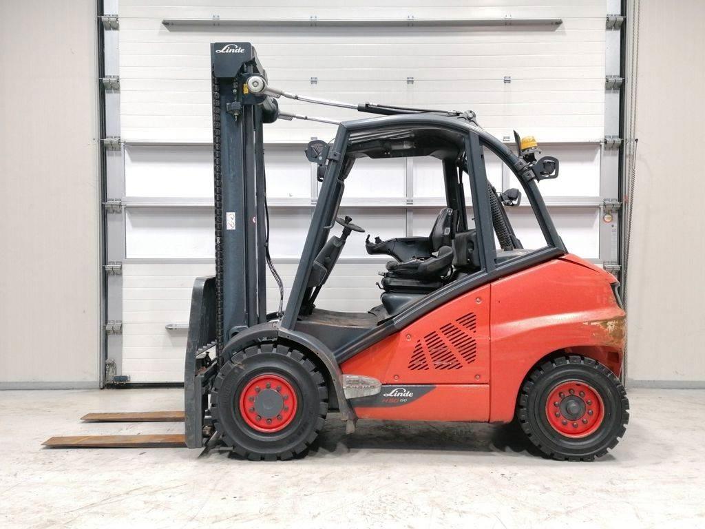 Linde H50D-02 Diesel Stapler