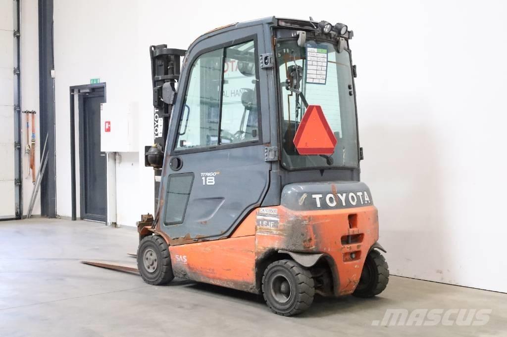Toyota 8FBM18T Elektro Stapler