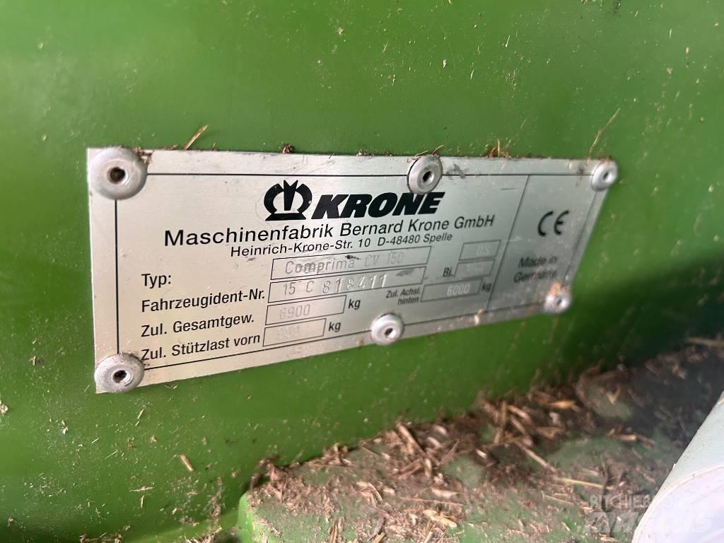 Krone CV150XC Rundballenpressen