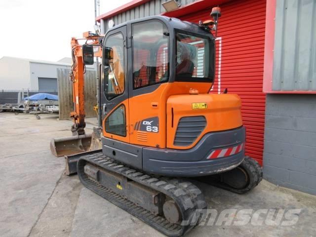 Doosan DX 63-3 Minibagger < 7t