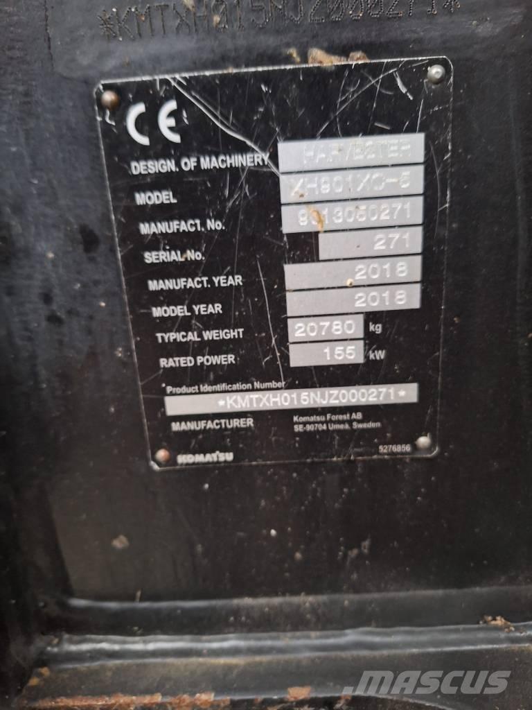 Komatsu 901 XC Harvester