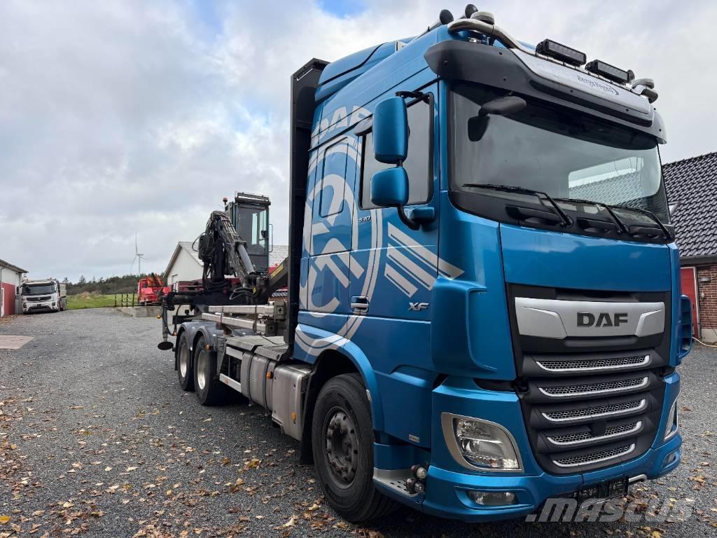 DAF XF 530 6x4 Forsttransportfahrzeuge