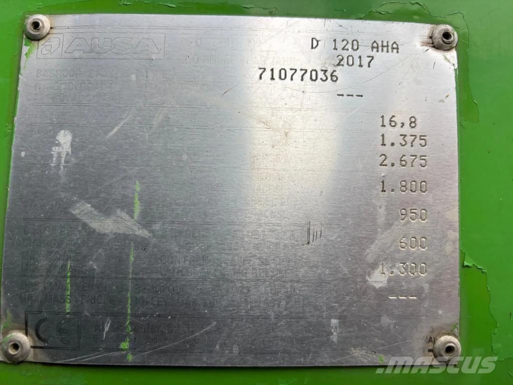 Ausa D120AHA Dumper - Knickgelenk