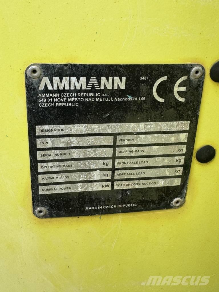 Ammann ARX 26 Tandemwalzen