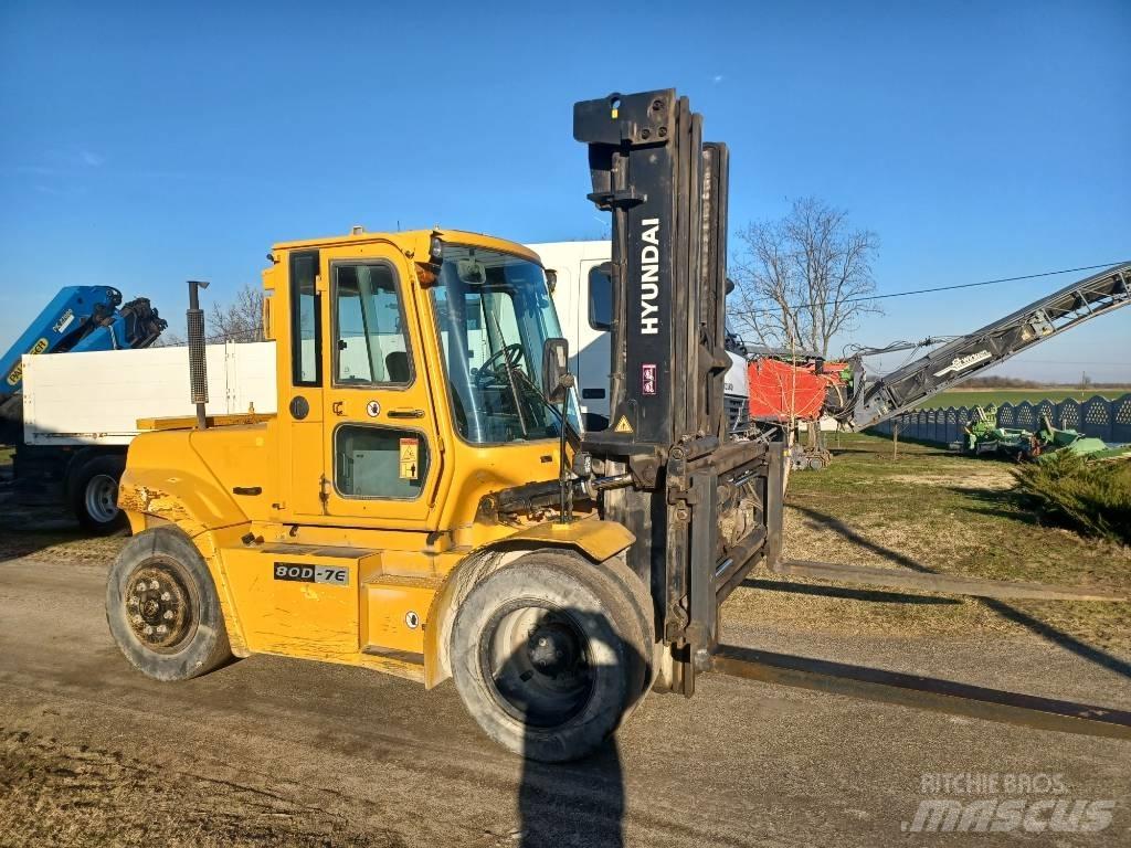 Hyundai 80 D-7 E Diesel Stapler