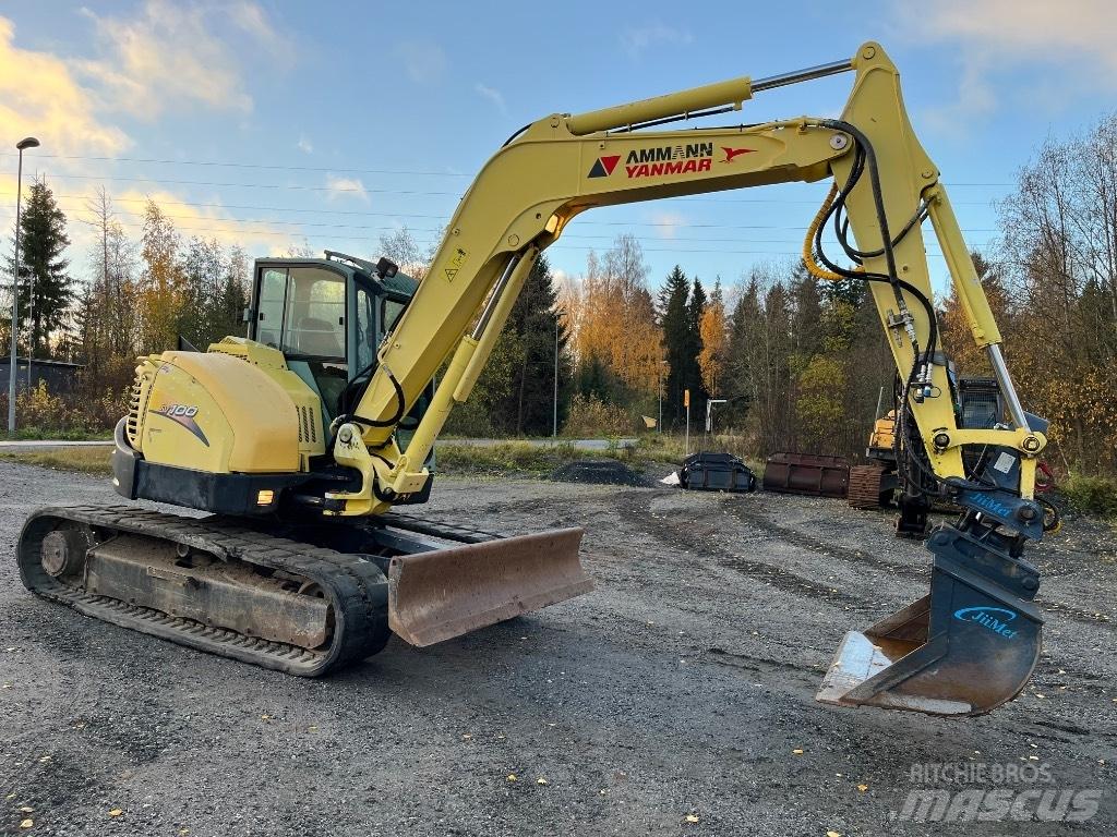 Yanmar SV 100 Midibagger  7t - 12t