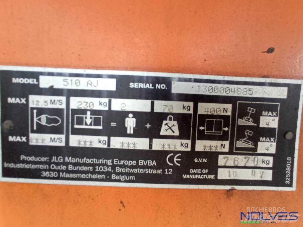 JLG 510AJ Gelenkteleskoparbeitsbühnen