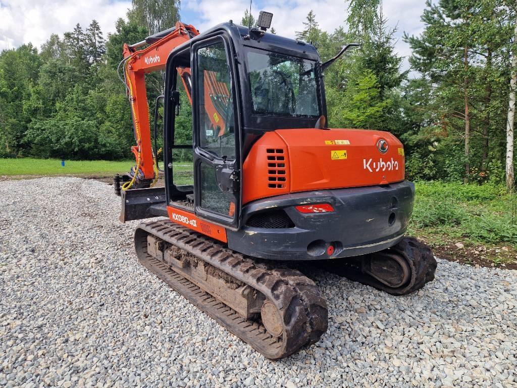 Kubota KX 080-4 Midibagger  7t - 12t