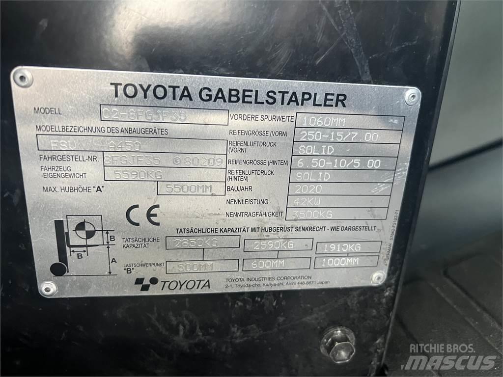 Toyota 8FGJF35 Gas Stapler